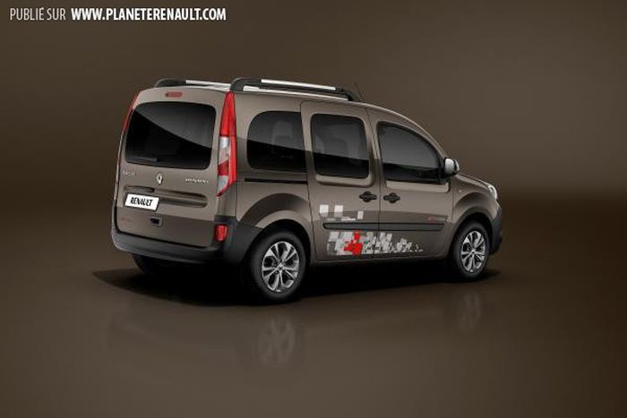 Arrière nouveau Renault Kangoo
